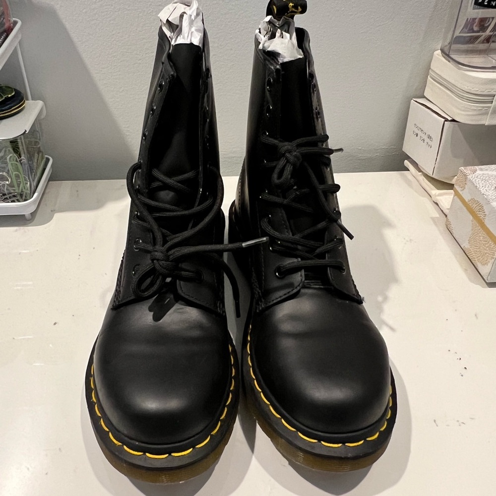 New Dr. Martens black boots